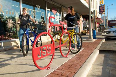 Downtown Bicycle Rack