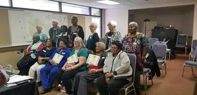 Mrs. Ingrid Wilkins participated in the 2018 Official EAC Spelling Bee